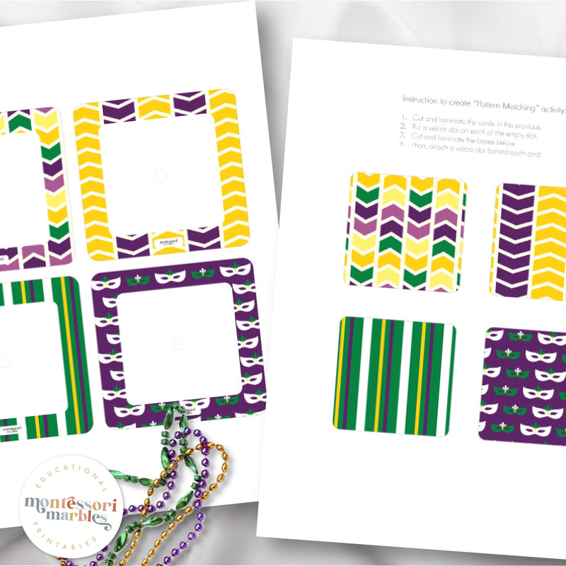 Mardi Gras Pattern Matching