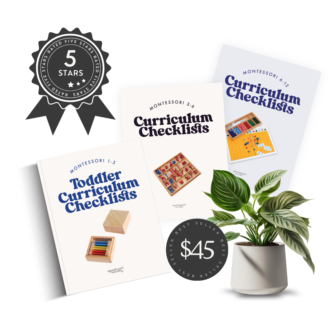 The complete Montessori roadmap, ages 1 to 12.