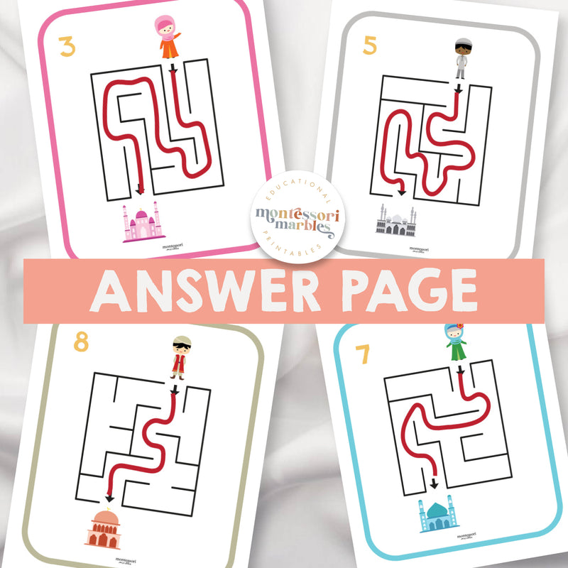 Ramadan Maze Workbook
