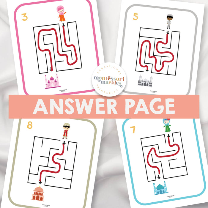 Ramadan Maze Workbook