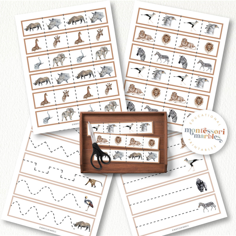 Safari Animals Mini Bundle