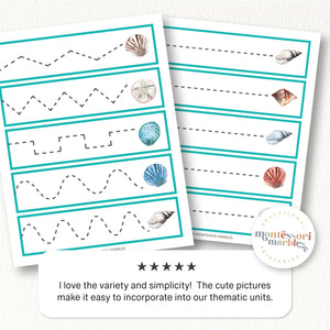 Seashells Cutting Strips
