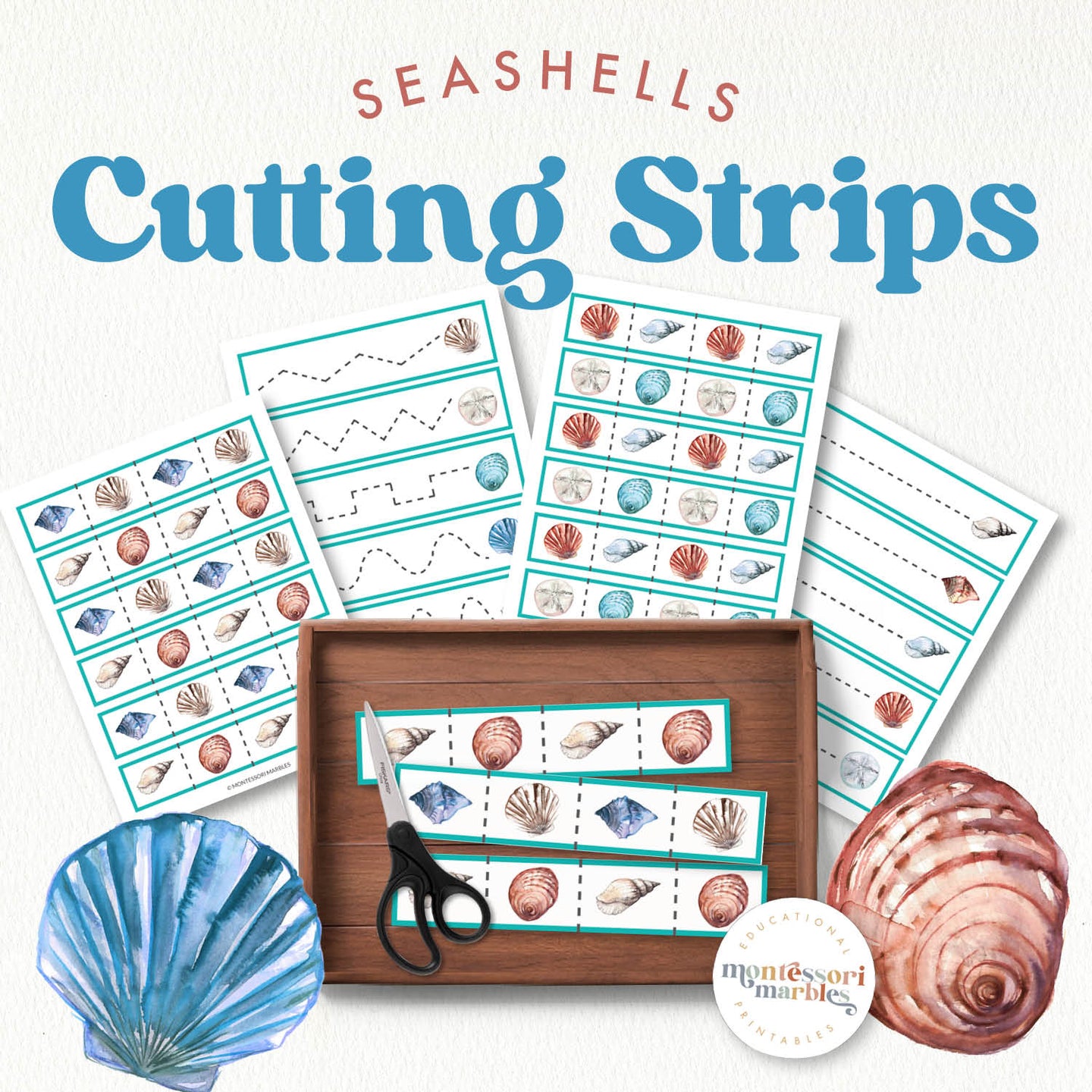 Seashells Cutting Strips