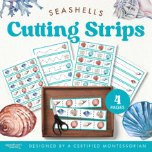 Load image into Gallery viewer, Seashells Cutting Strips

