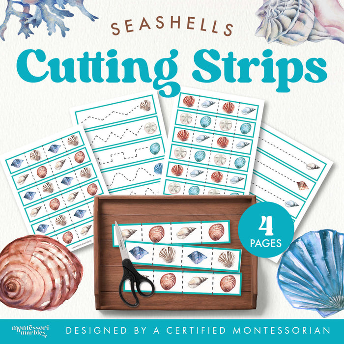 Seashells Cutting Strips