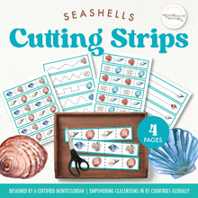Load image into Gallery viewer, Seashells Cutting Strips
