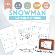 Load image into Gallery viewer, Snowman Pattern Matching
