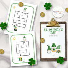 Load image into Gallery viewer, St. Patrick&#39;s Day Gnome Mazes
