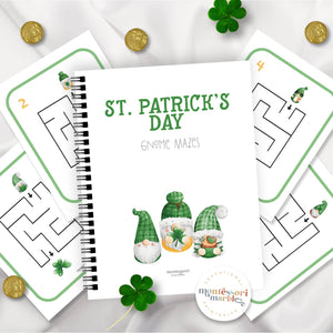 St. Patrick's Day Gnome Mazes
