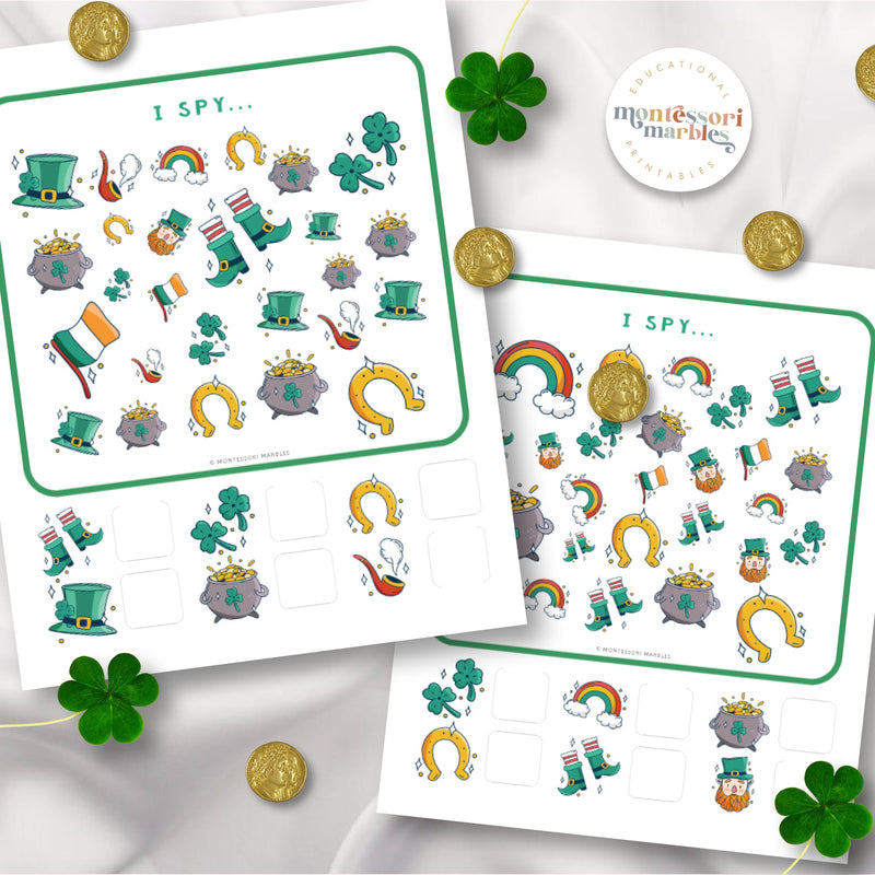 St. Patrick's Day "I Spy"