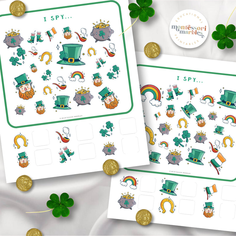 St. Patrick's Day "I Spy"