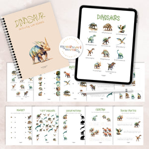 Dinosaur Activity Workbook