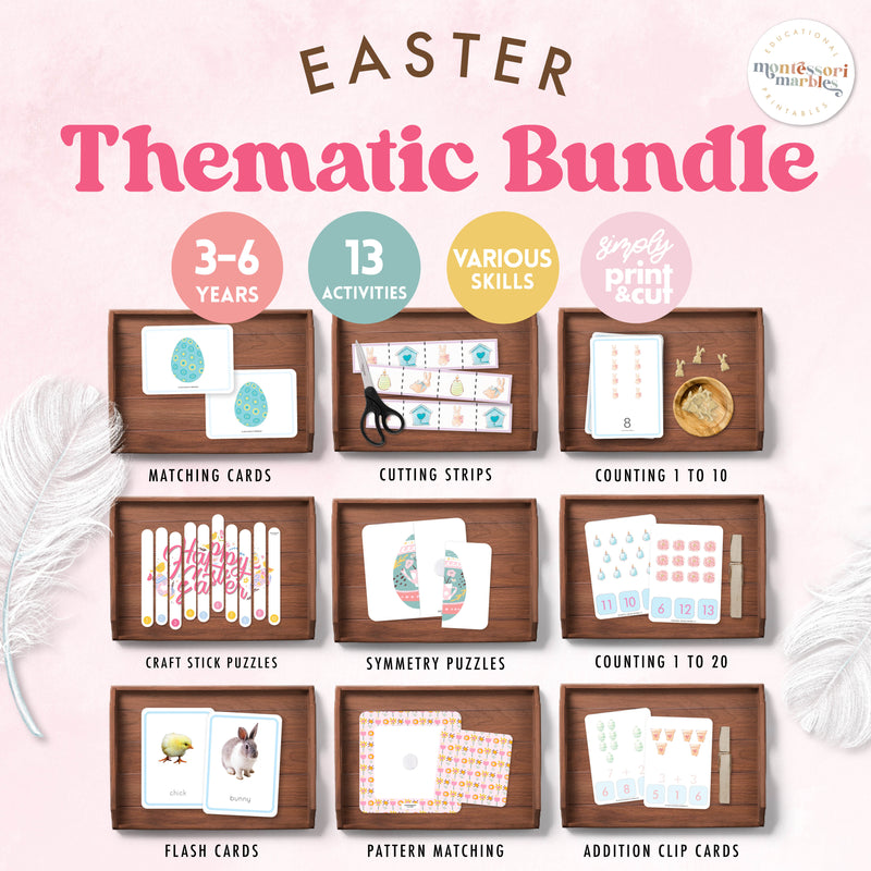 Easter-themed activity bundle for seasonal exploration