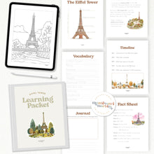 Load image into Gallery viewer, Eiffel Tower Learning Packet
