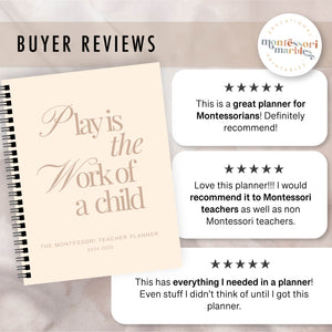 MONTESSORI TEACHER PLANNER JUL 2024 - DECEMBER 2025