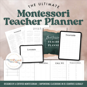 MONTESSORI TEACHER PLANNER JUL 2024 - DECEMBER 2025