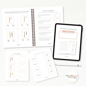 Montessori "Teens" Math Workbook