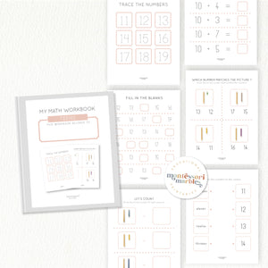 Montessori "Teens" Math Workbook