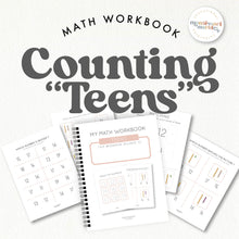 Load image into Gallery viewer, Montessori &quot;Teens&quot; Math Workbook
