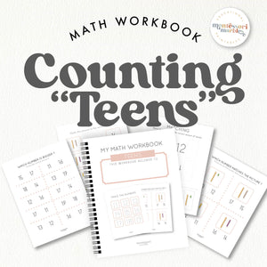 Montessori "Teens" Math Workbook