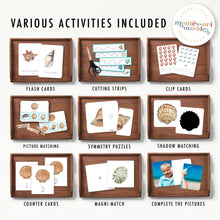 Load image into Gallery viewer, Seashells Activity Bundle for Early Years
