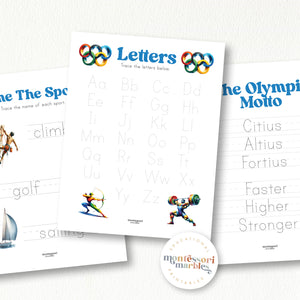 Summer Olympics Activity Bundle