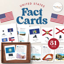 Load image into Gallery viewer, United States Fact Cards
