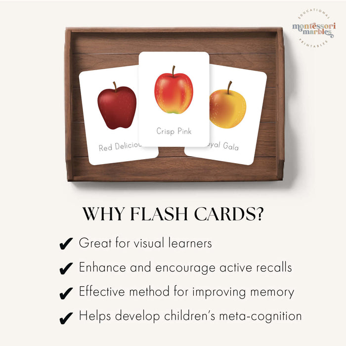 Apples Flash Cards