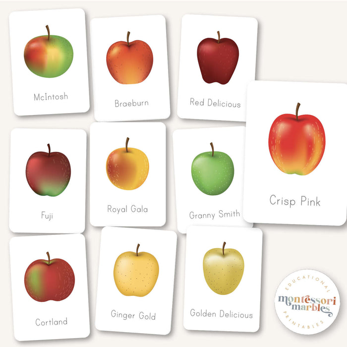 Apples Flash Cards