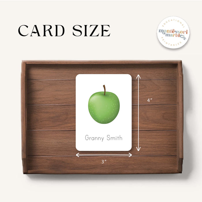 Apples Flash Cards