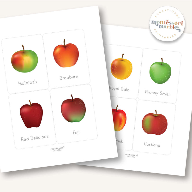 Apples Flash Cards