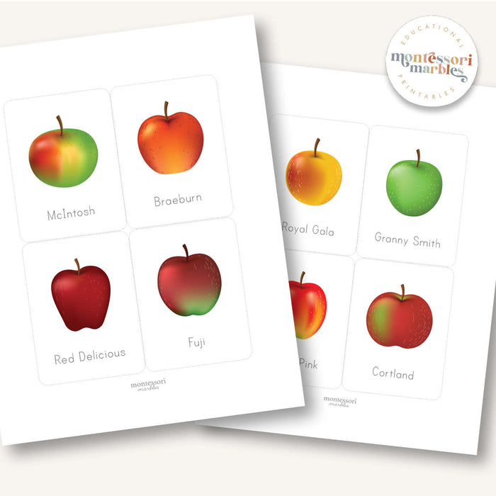 Apples Flash Cards
