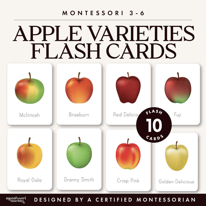 Apples Flash Cards
