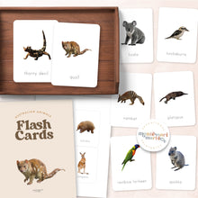 Load image into Gallery viewer, Australian Animals Flash Cards
