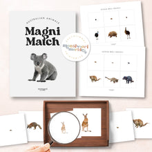 Load image into Gallery viewer, Australian Animals Magni-Match
