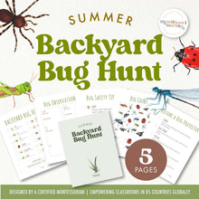 Load image into Gallery viewer, Summer Backyard Bug Hunt
