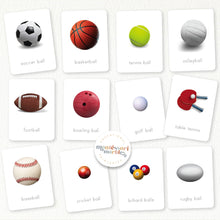 Load image into Gallery viewer, Ball Sports Flash Cards
