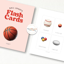 Load image into Gallery viewer, Ball Sports Flash Cards
