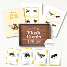 Load image into Gallery viewer, Bees Flash Cards
