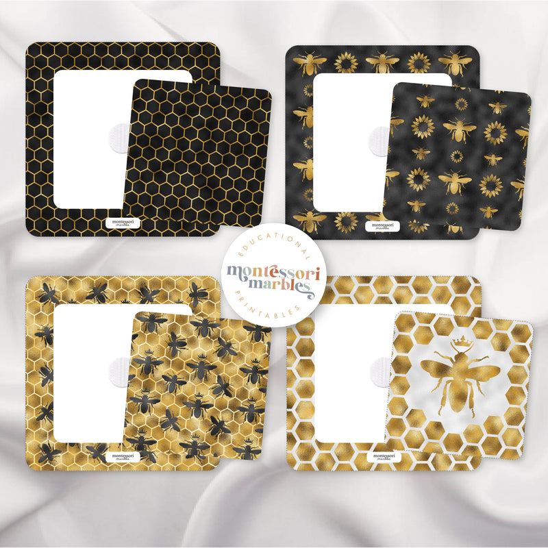 Bees Pattern Matching Puzzles