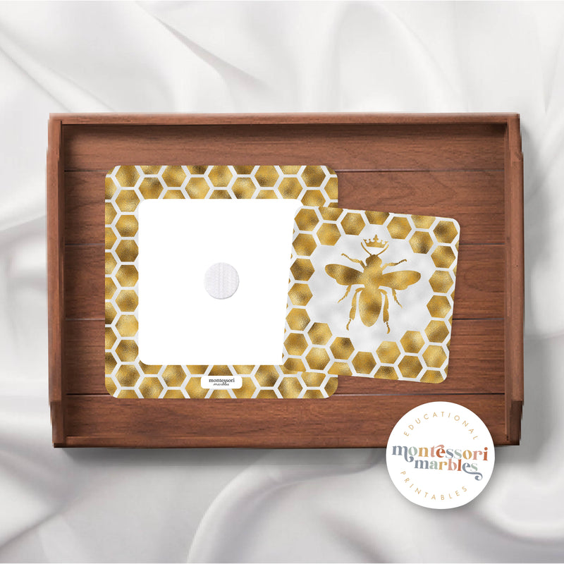 Bees Pattern Matching Puzzles