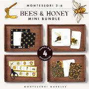 Bees and Honey activity collection — spring-themed printable bundle for young learners, ages 3-6