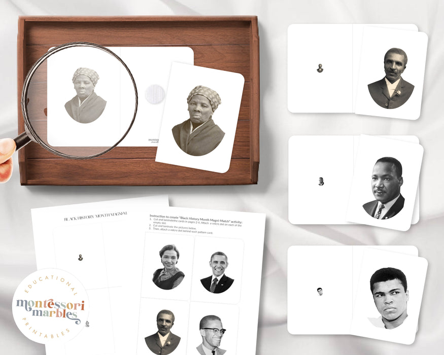 Black History Month Magni-Match