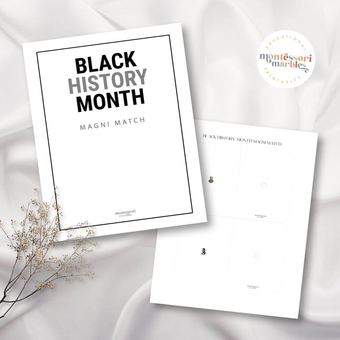 Black History Month Magni-Match