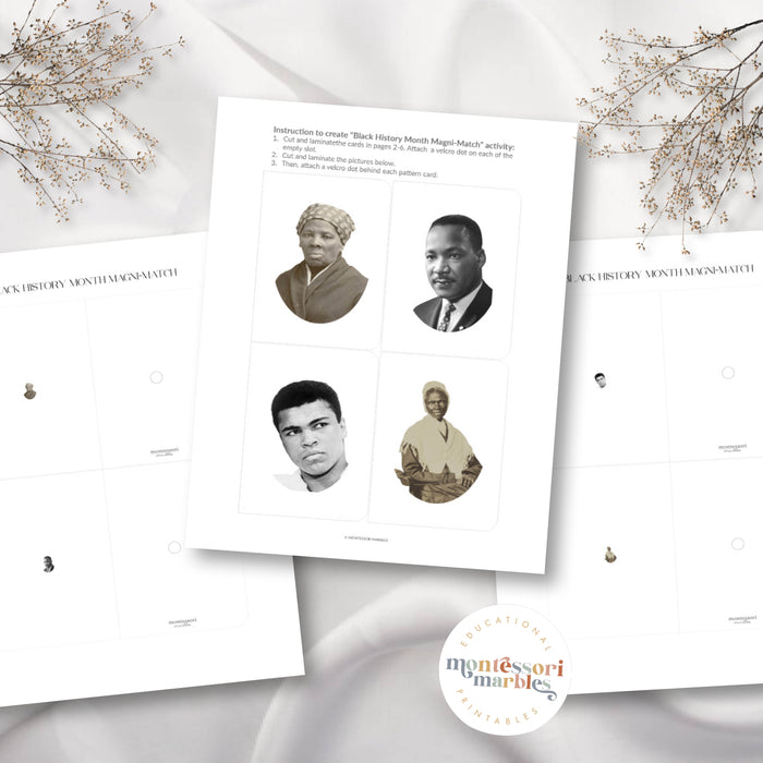 Black History Month Magni-Match