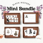 Black History Month activity bundle — collection celebrating African American history, ages 3-6