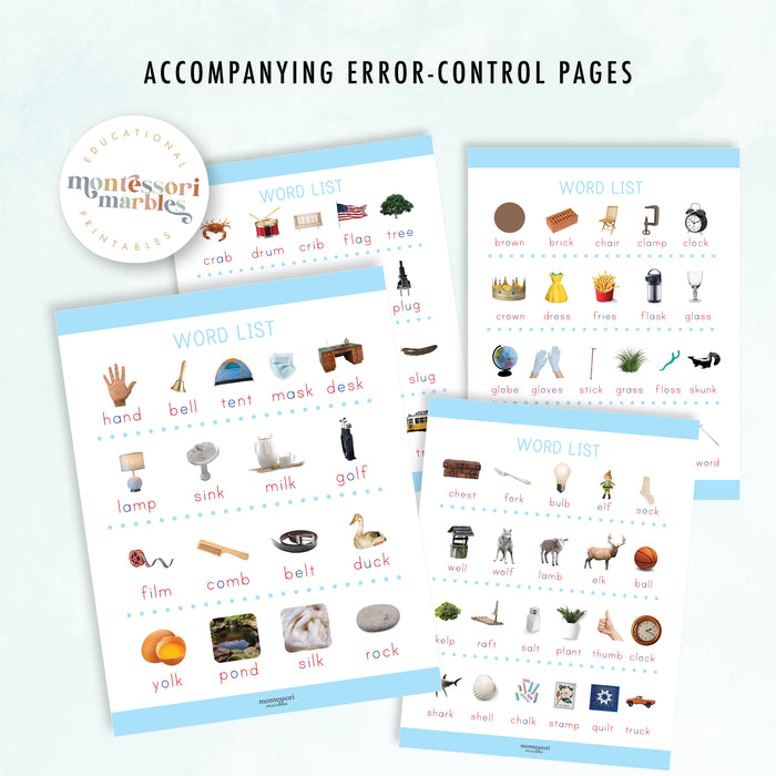 MEGA BUNDLE Montessori Blue Series Learning Resources