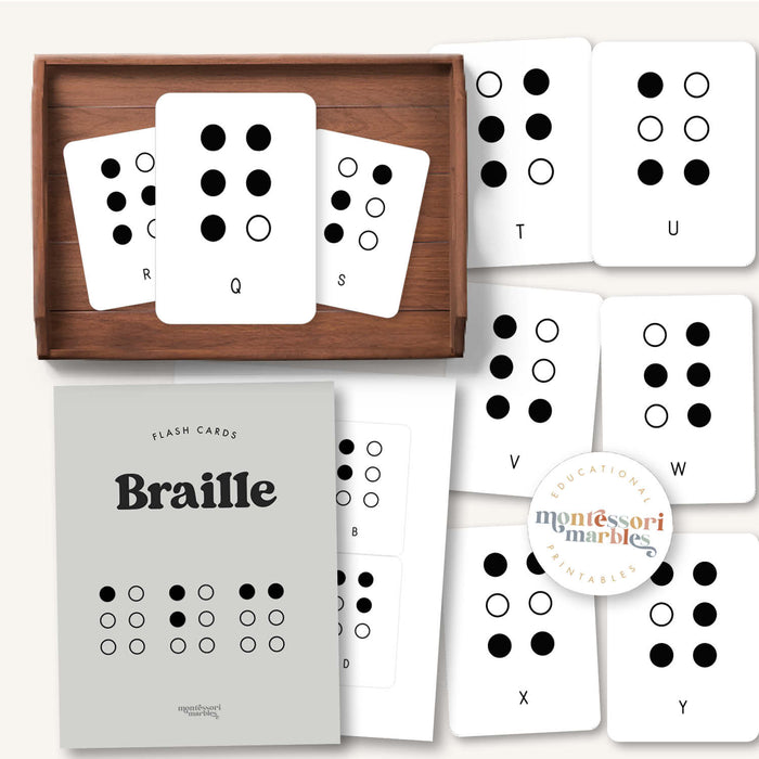 Braille Flash Cards