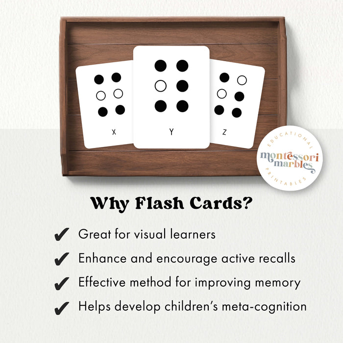 Braille Flash Cards