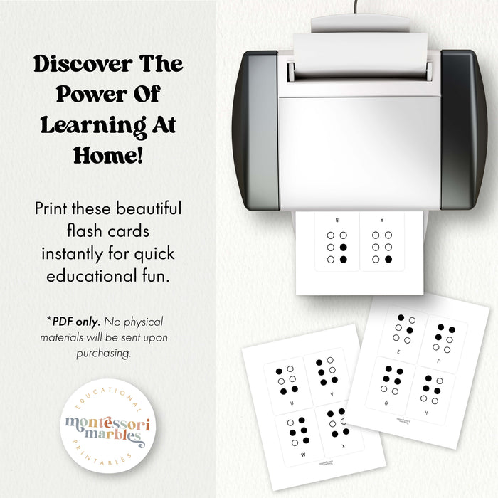 Braille Flash Cards